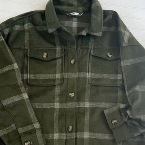 Oversized Flannel Shacket